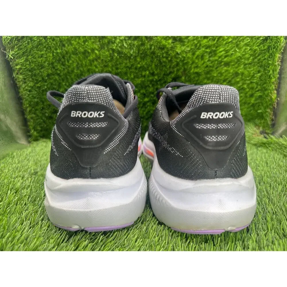 Brooks Ghost 17 1204311B080 Athletic Sneaker Women's 12B Black Mesh Gym Training